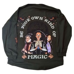 NEW Disney Hocus Pocus Spirit Jersey Own Kind Of‎ Magic Graphics Heavy Sz Lg